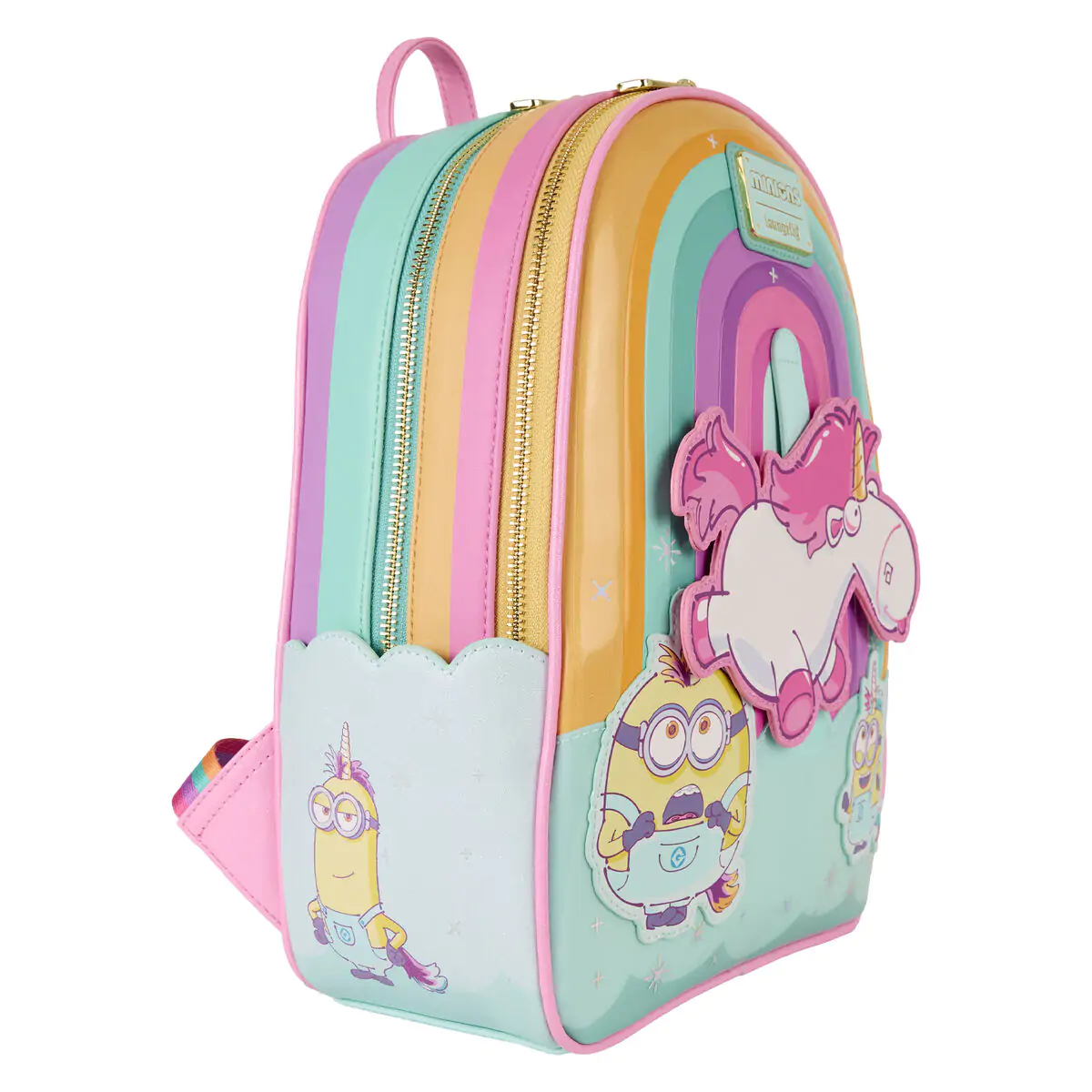 Loungefly Minions Fluffy Unicorn Rucksack 30cm Produktfoto