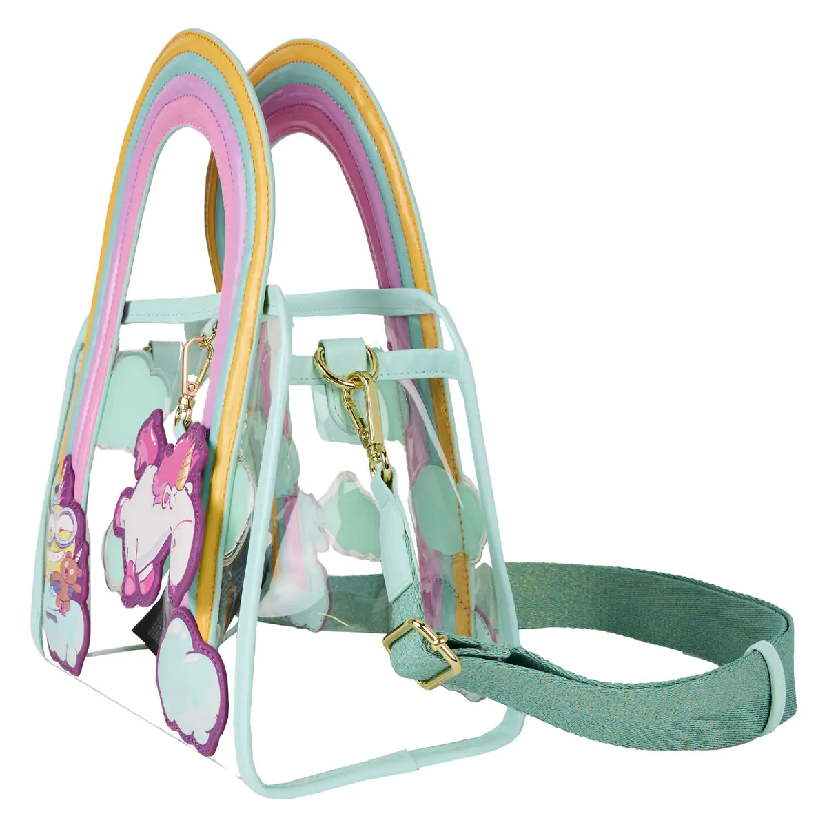 Loungefly Minions Fluffy Unicorn Umhängetasche Produktfoto