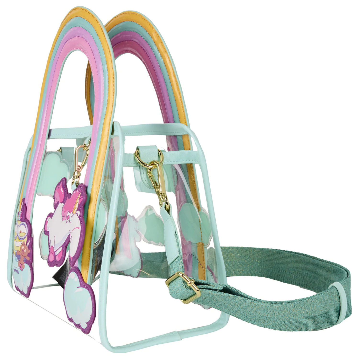 Loungefly Minions Fluffy Unicorn Umhängetasche Produktfoto