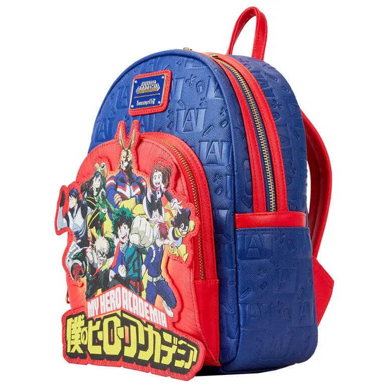 Loungefly My Hero Academia Group Debossed Logo Rucksack 26cm termékfotó