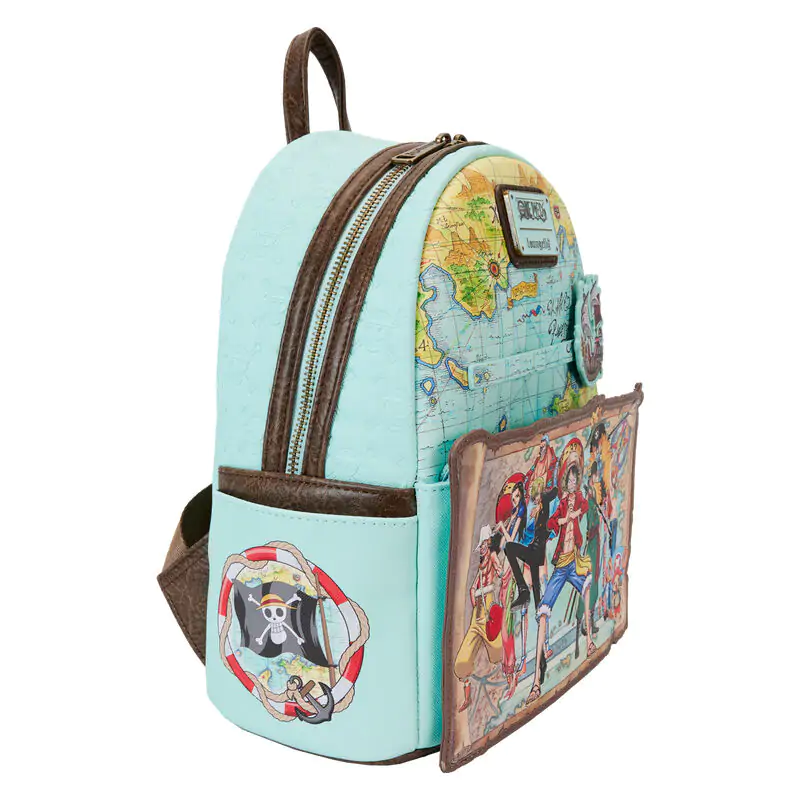 Loungefly One Piece 25th Anniversary Straw Hat Pirates Rucksack 26cm Produktfoto