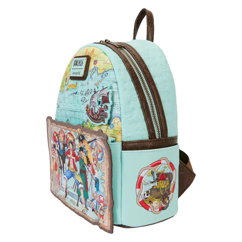 Loungefly One Piece 25th Anniversary Straw Hat Pirates Rucksack 26cm Produktfoto
