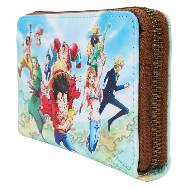Loungefly One Piece 25th Anniversary Straw Hat Pirates Geldbörse Produktfoto