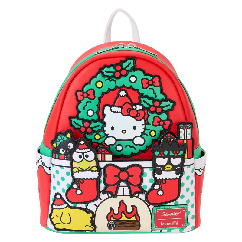 Loungefly Sanrio Hello Kitty Christmas Rucksack 26cm termékfotó