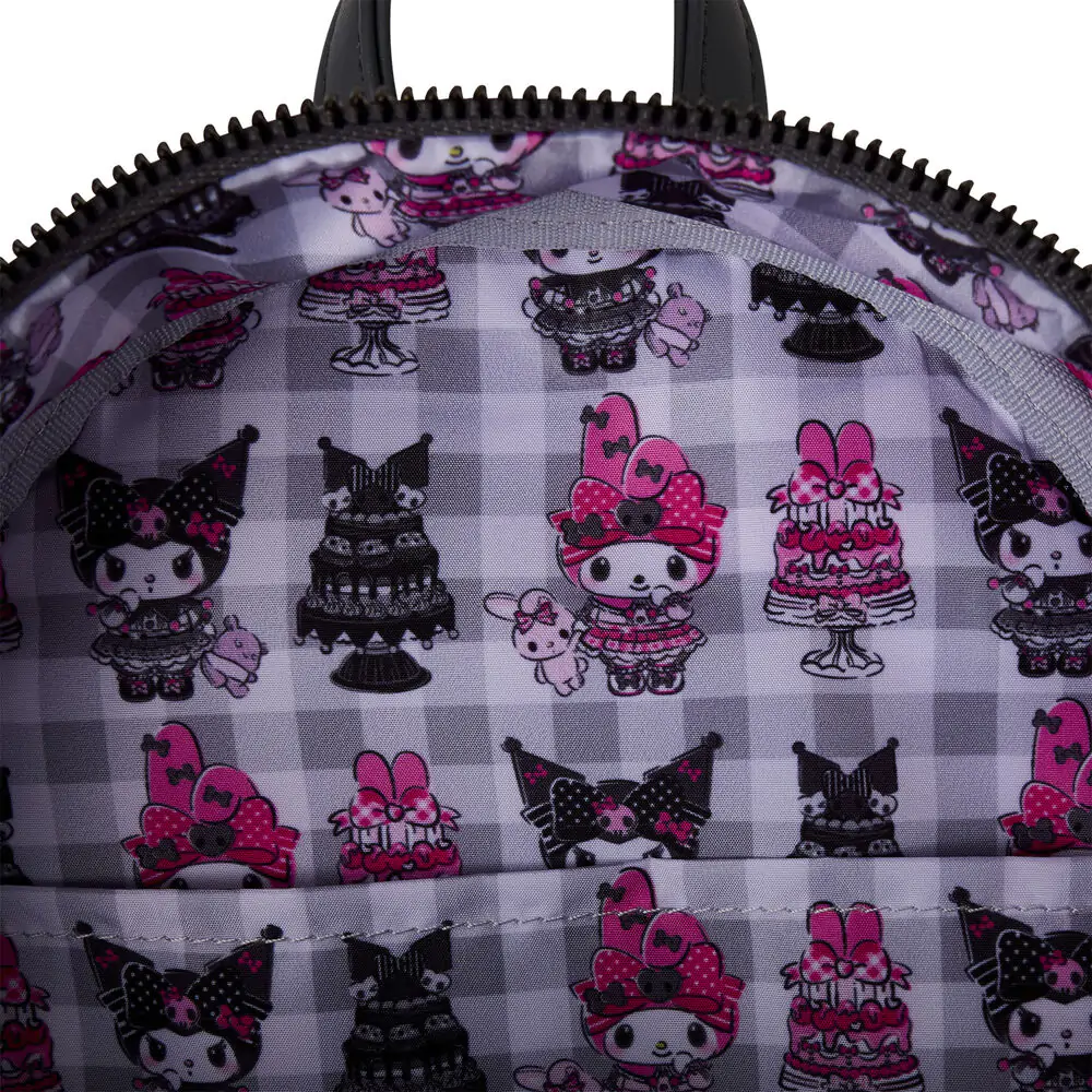 Loungefly Sanrio My Melody and Kuromi Rucksack 26cm Produktfoto