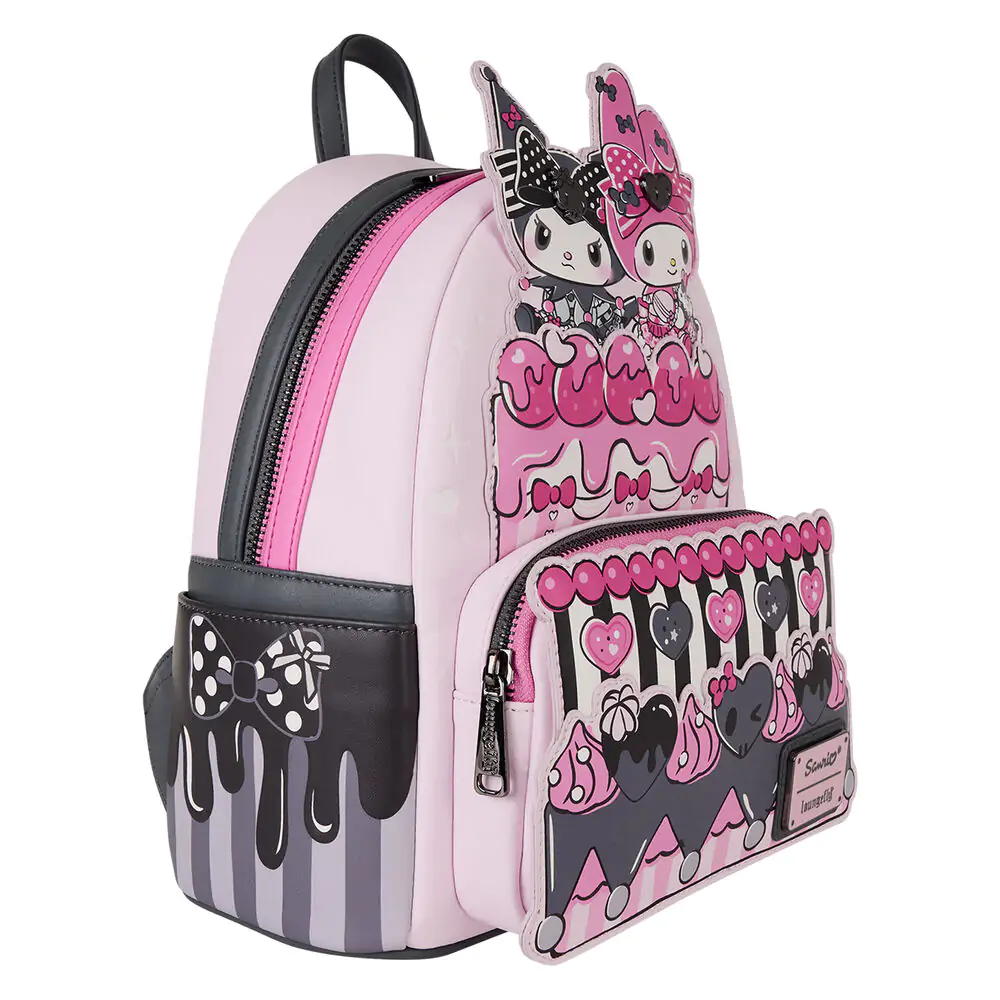 Loungefly Sanrio My Melody and Kuromi Rucksack 26cm Produktfoto