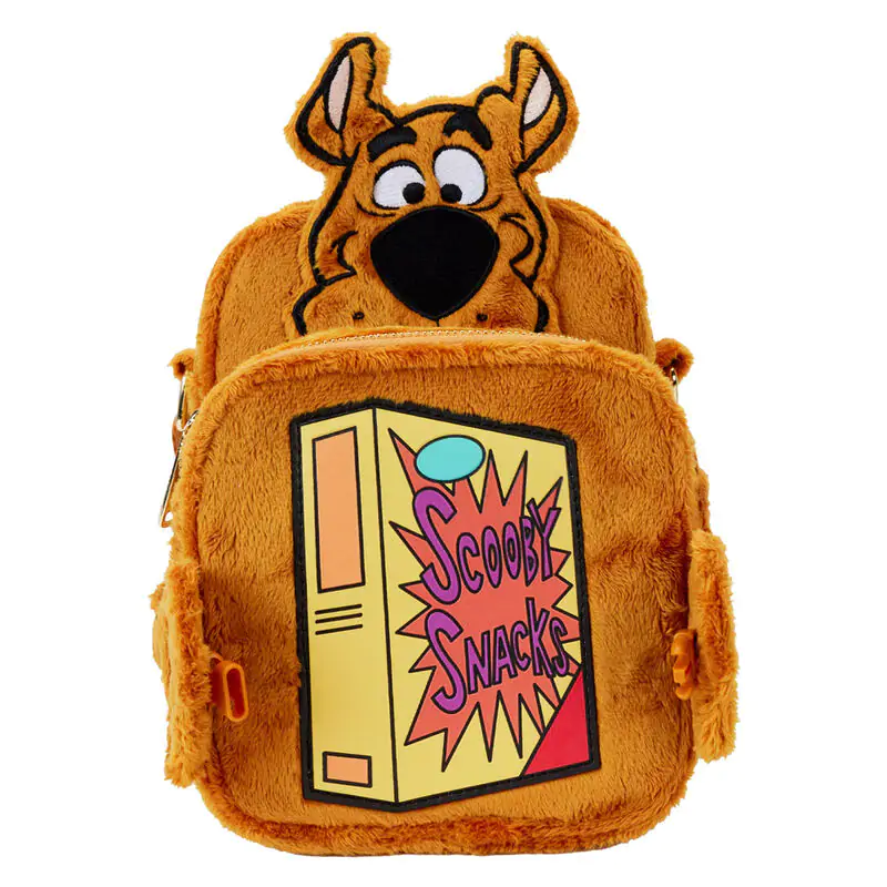 Loungefly Scooby-Doo Snacks Plüsch Umhängetasche und Münzbeutel termékfotó