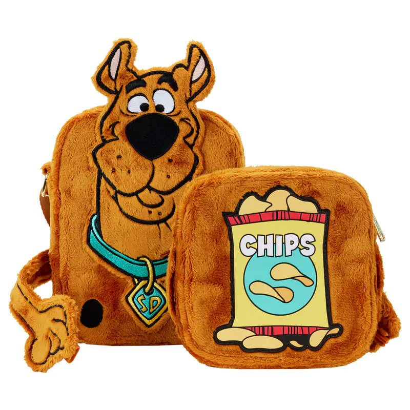 Loungefly Scooby-Doo Snacks Plüsch Umhängetasche und Münzbeutel termékfotó