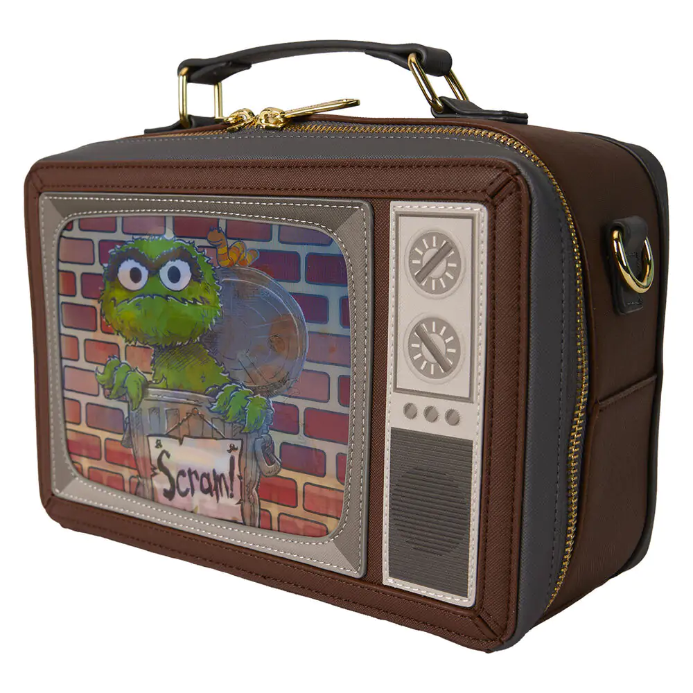 Loungefly Sesame Street Retro TV Lenticular Umhängetasche Produktfoto