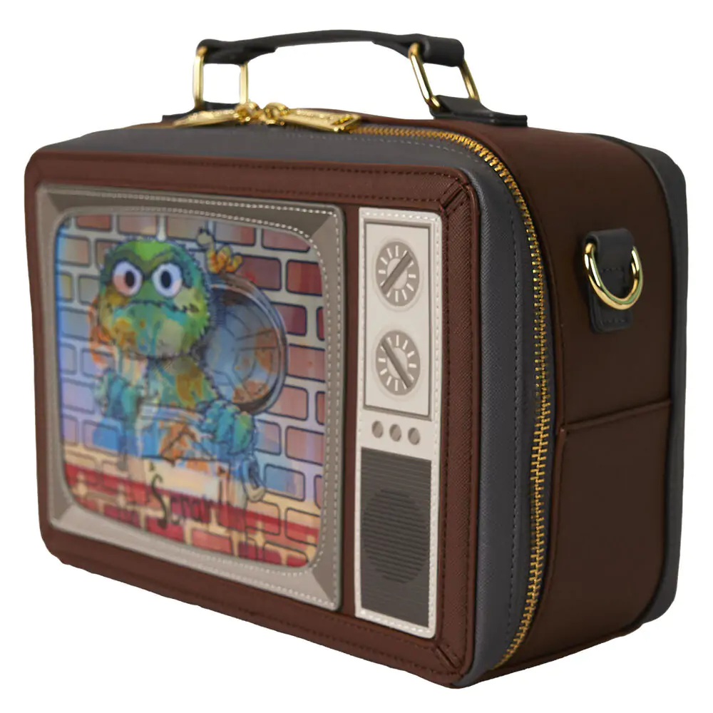 Loungefly Sesame Street Retro TV Lenticular Umhängetasche Produktfoto