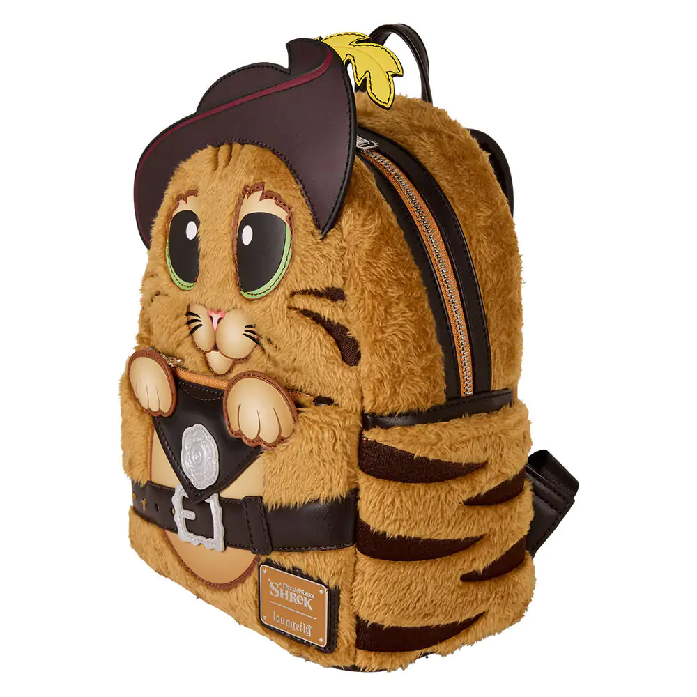 Loungefly Shrek Puss in Boots Plüsch Rucksack 26cm Produktfoto