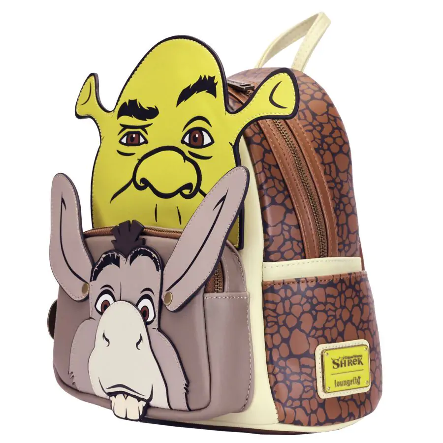 Loungefly Shrek - Shrek & Donkey Rucksack 31cm Produktfoto