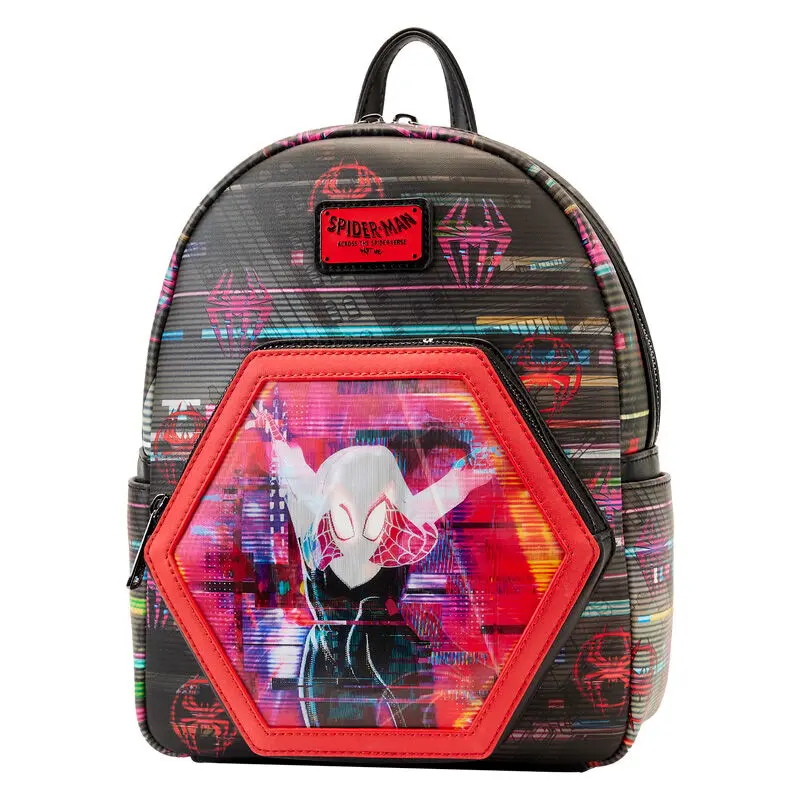 Loungefly Marvel Spiderman Across the Spider-Verse Rucksack 27cm Produktfoto