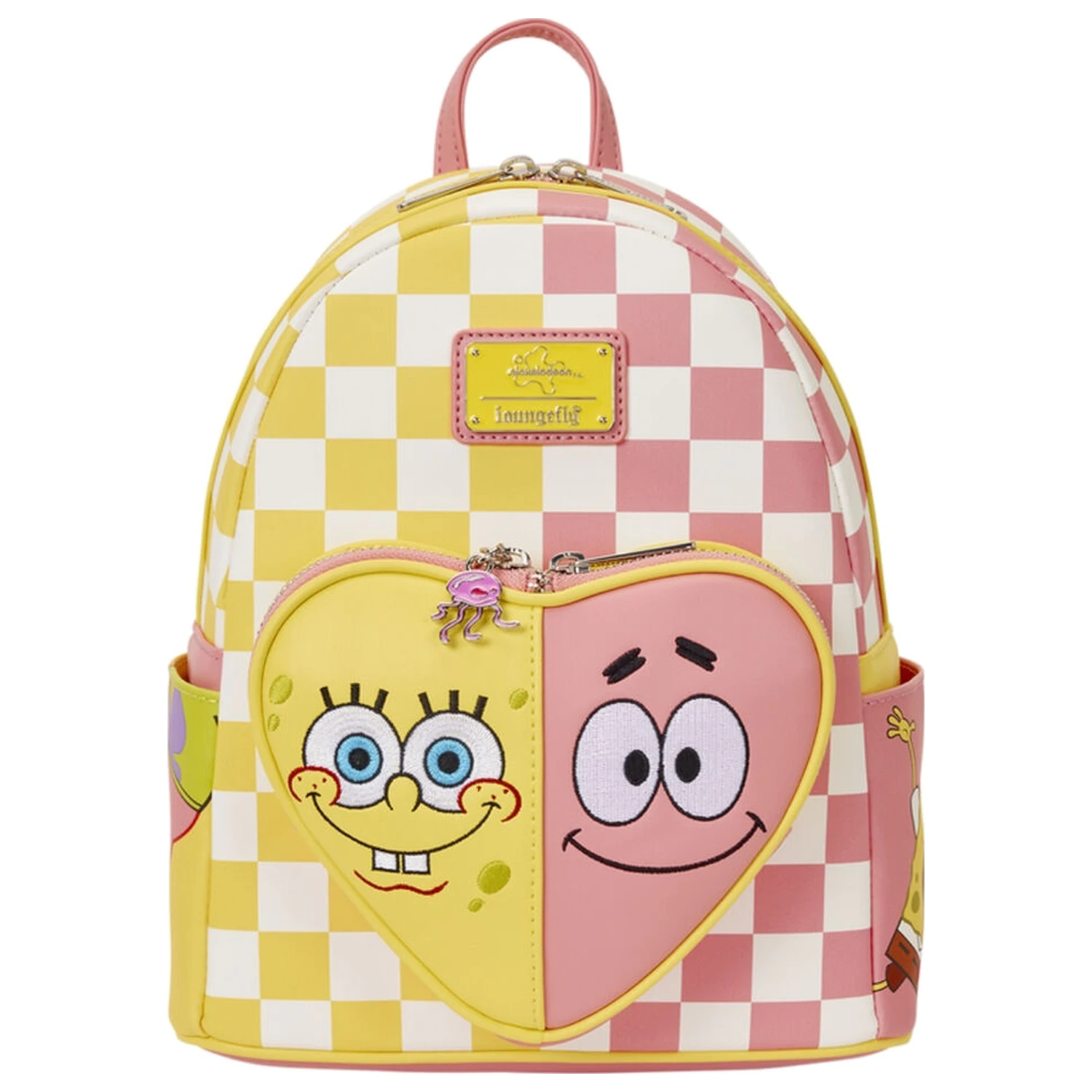 Loungefly SpongeBob SquarePants & Patrick Star Checkered Rucksack 26cm Produktfoto