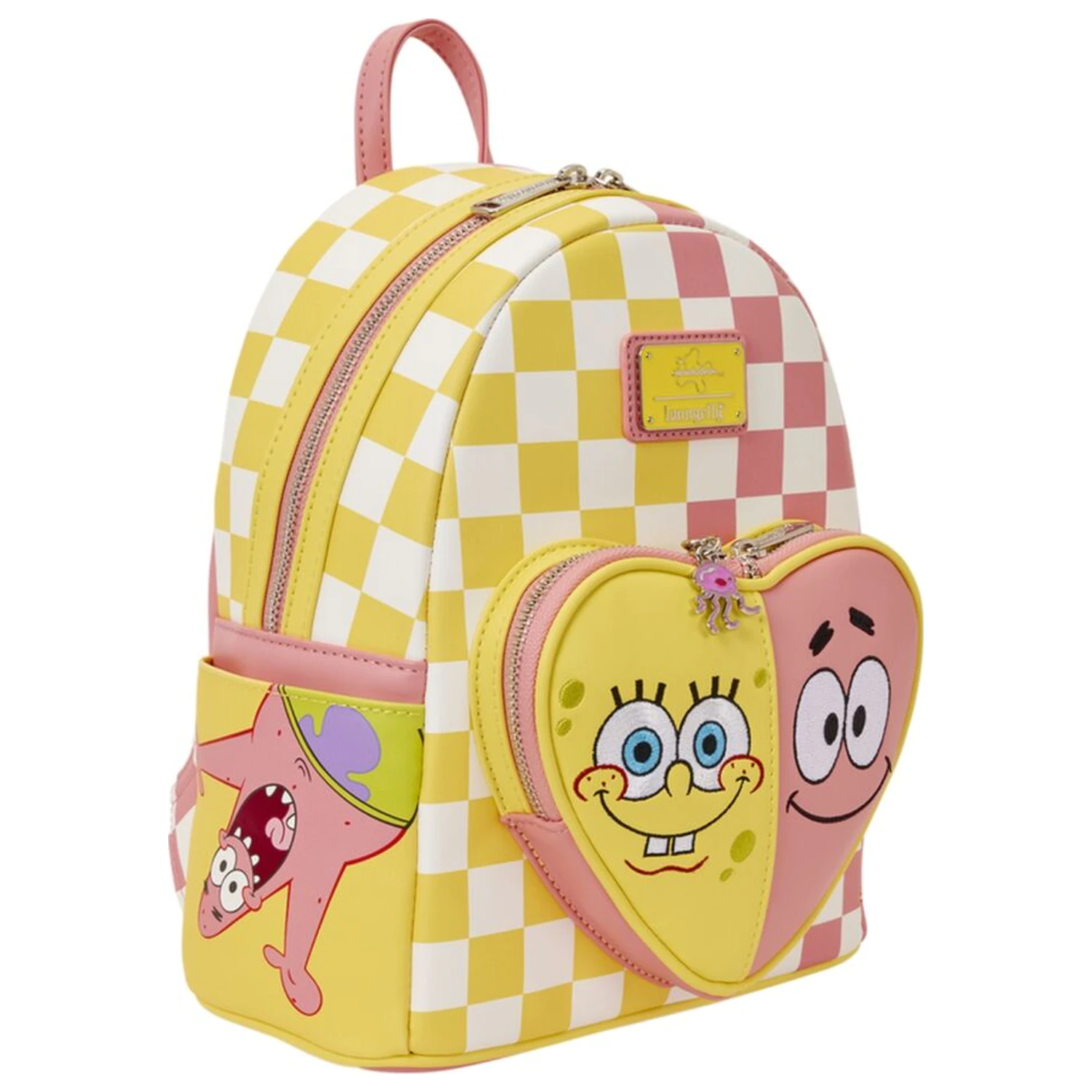 Loungefly SpongeBob SquarePants & Patrick Star Checkered Rucksack 26cm Produktfoto