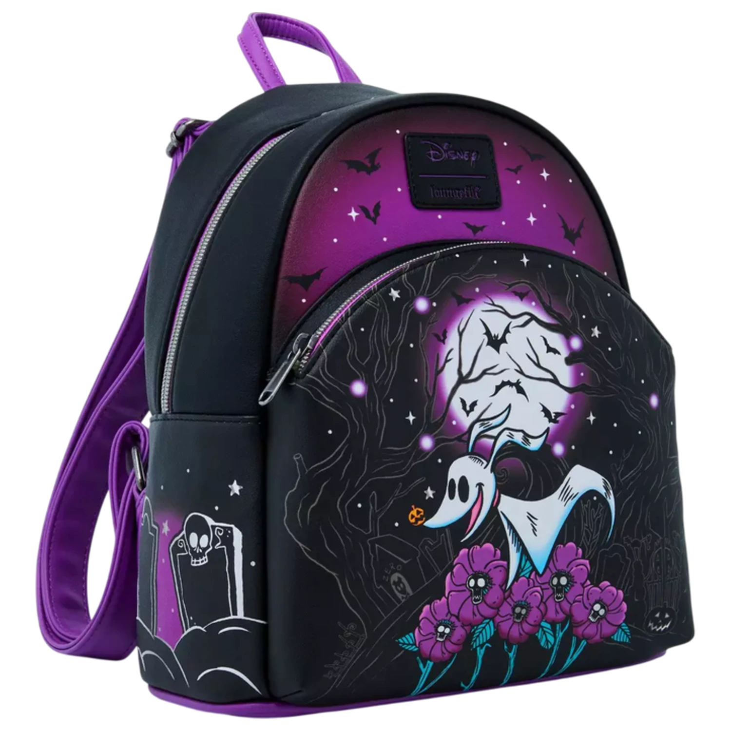 Loungefly The Nightmare Before Christmas Zero Moon Doodle Rucksack Produktfoto