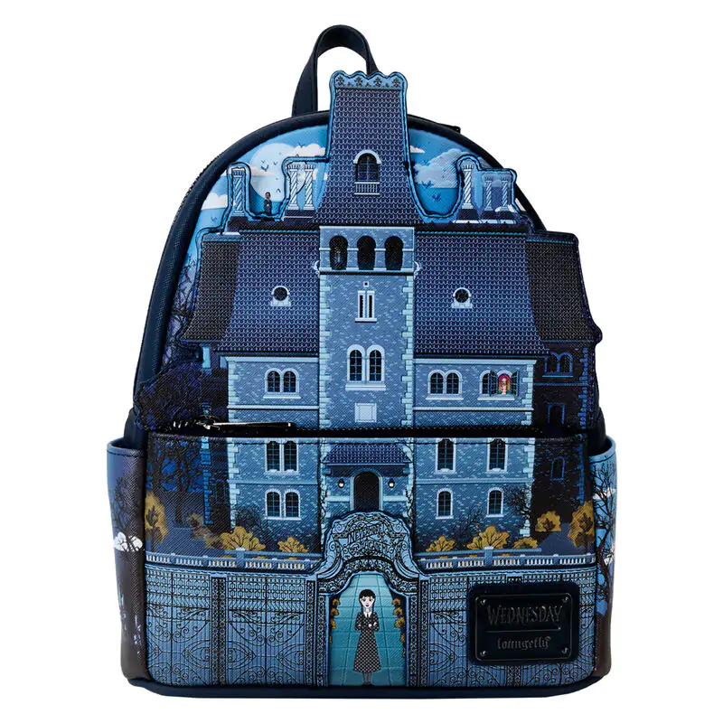 Loungefly Wednesday Nevermore Academy Rucksack termékfotó