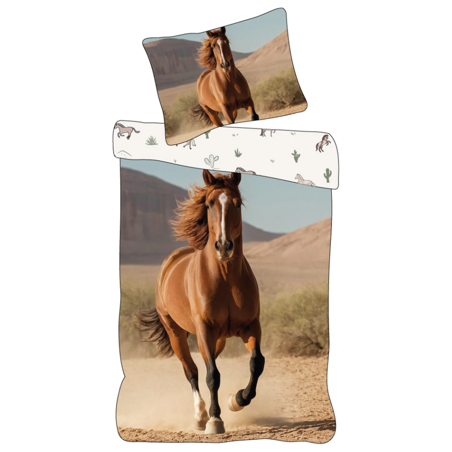 Spirit Untamed Bettbezug Produktfoto