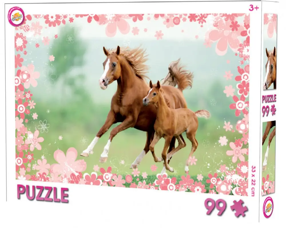 Equestrian Puzzle 99 Teile Produktfoto