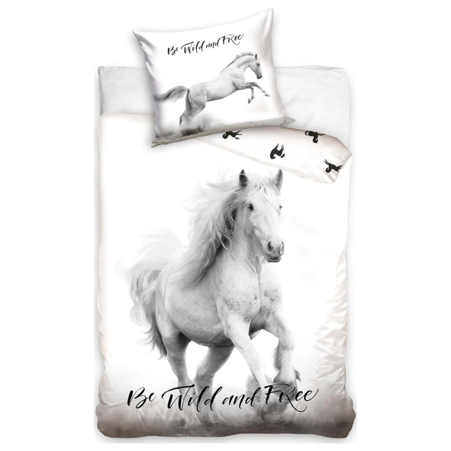 Horse Wild and Free Bettbezug Produktfoto
