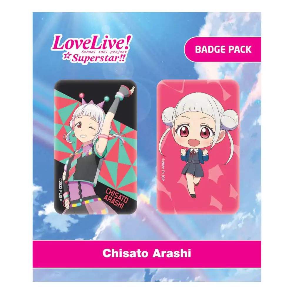 Love Live! Ansteck-Buttons Doppelpack Chisato Arashi termékfotó