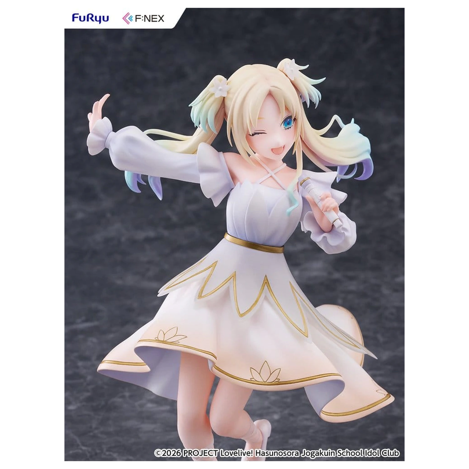 Love Live! Hasunosora Girls' High School Idol Club F:NEX PVC Figur 1/7 Rurino Osawa 22 cm Produktfoto