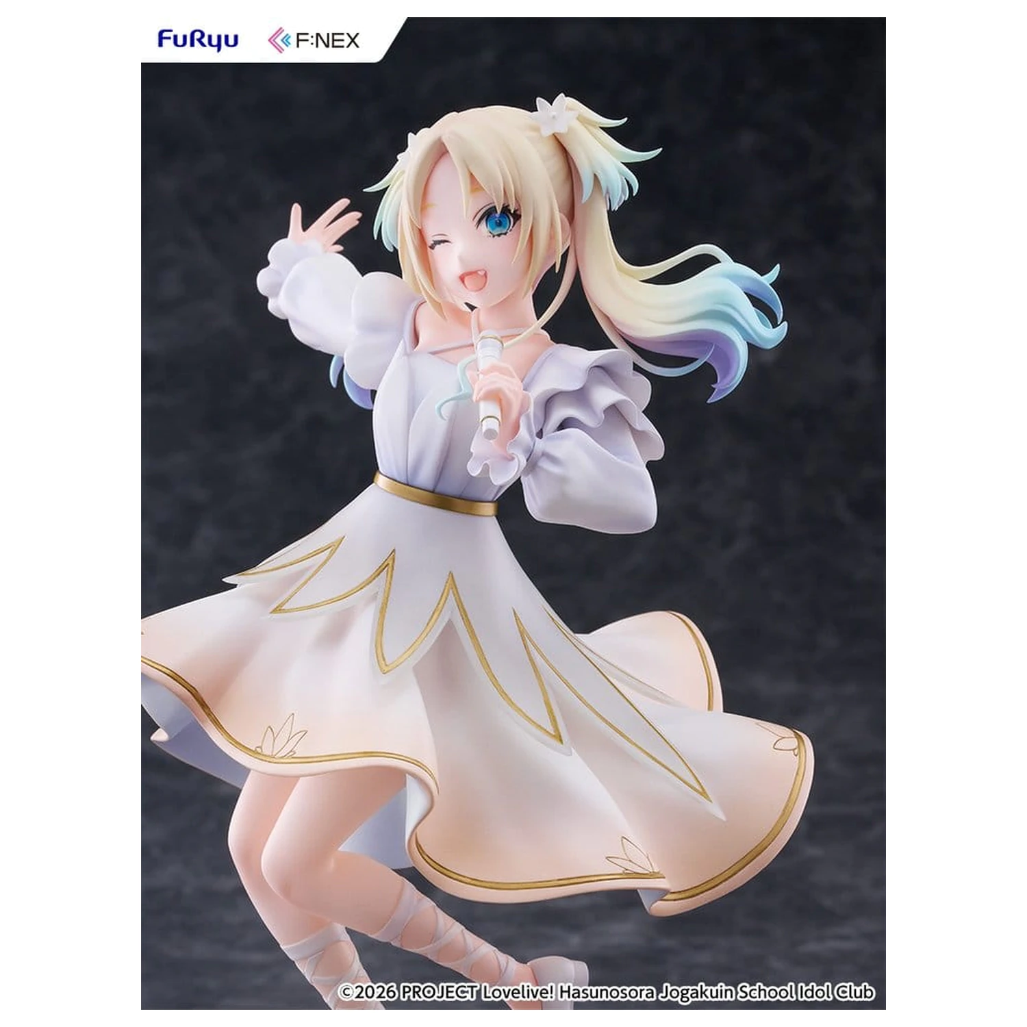 Love Live! Hasunosora Girls' High School Idol Club F:NEX PVC Figur 1/7 Rurino Osawa 22 cm Produktfoto