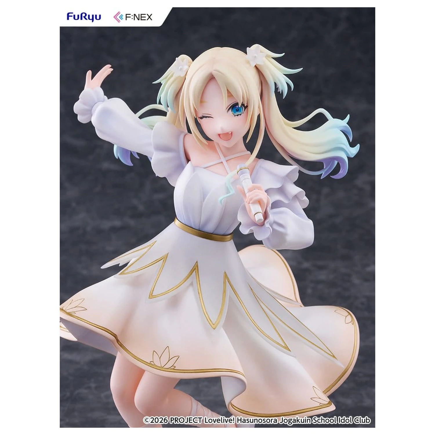 Love Live! Hasunosora Girls' High School Idol Club F:NEX PVC Figur 1/7 Rurino Osawa 22 cm Produktfoto