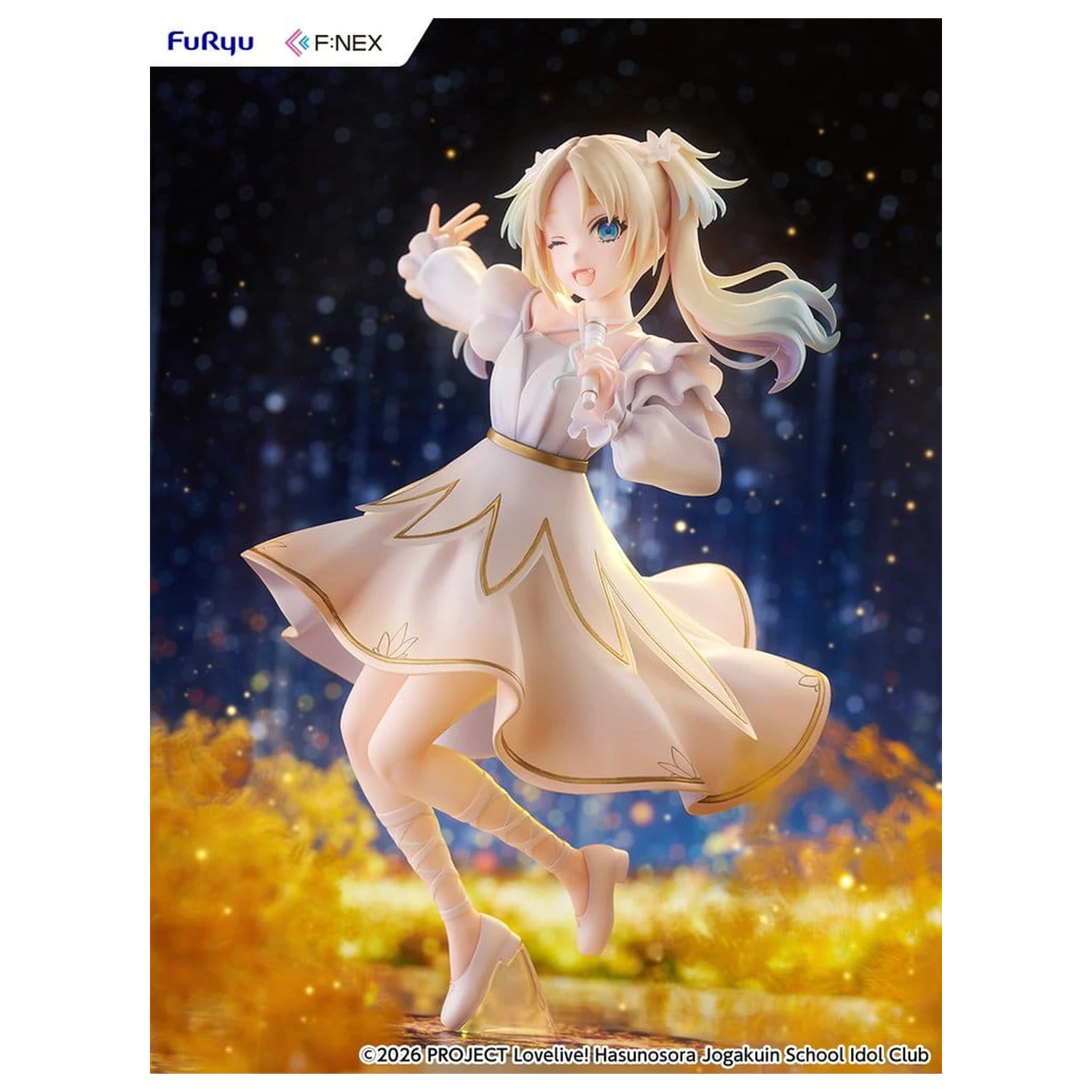 Love Live! Hasunosora Girls' High School Idol Club F:NEX PVC Figur 1/7 Rurino Osawa 22 cm Produktfoto