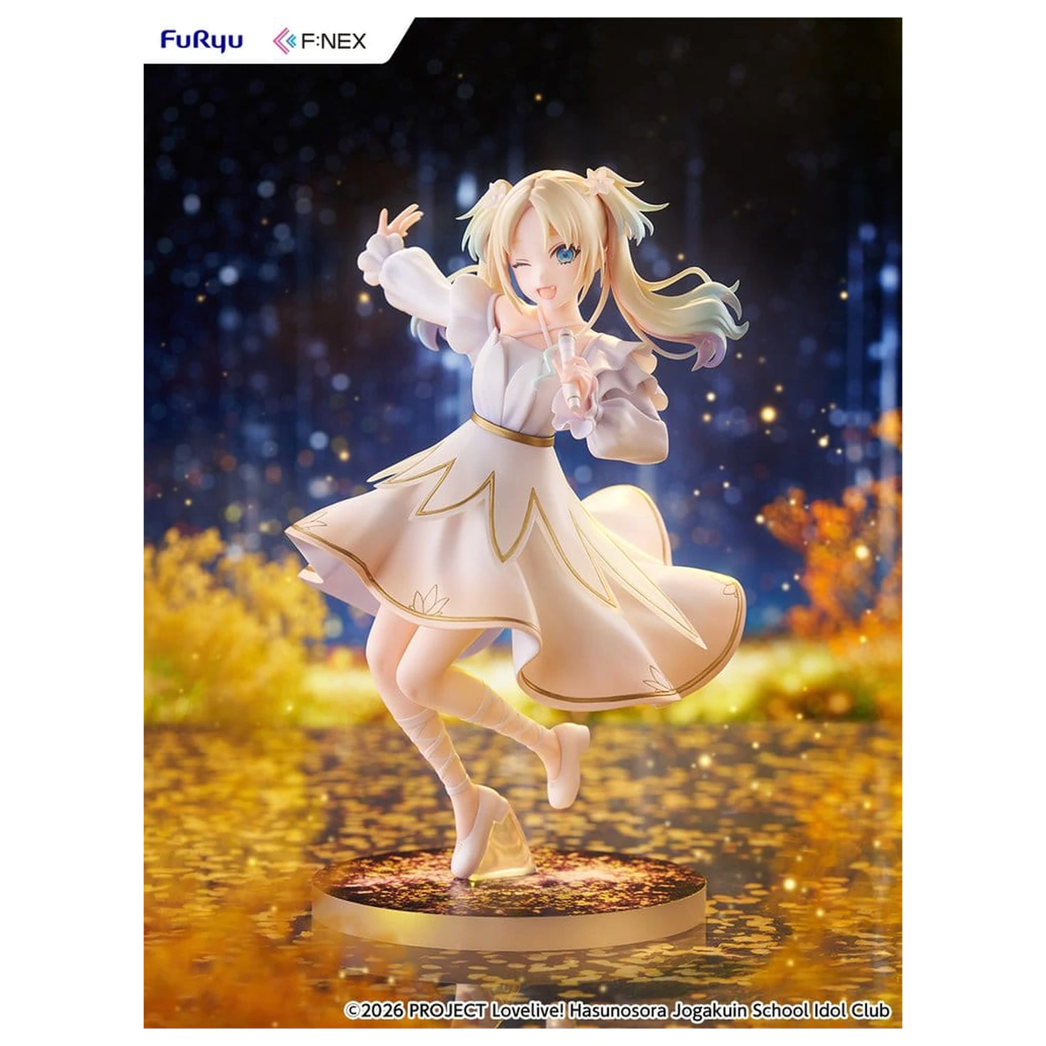 Love Live! Hasunosora Girls' High School Idol Club F:NEX PVC Figur 1/7 Rurino Osawa 22 cm Produktfoto