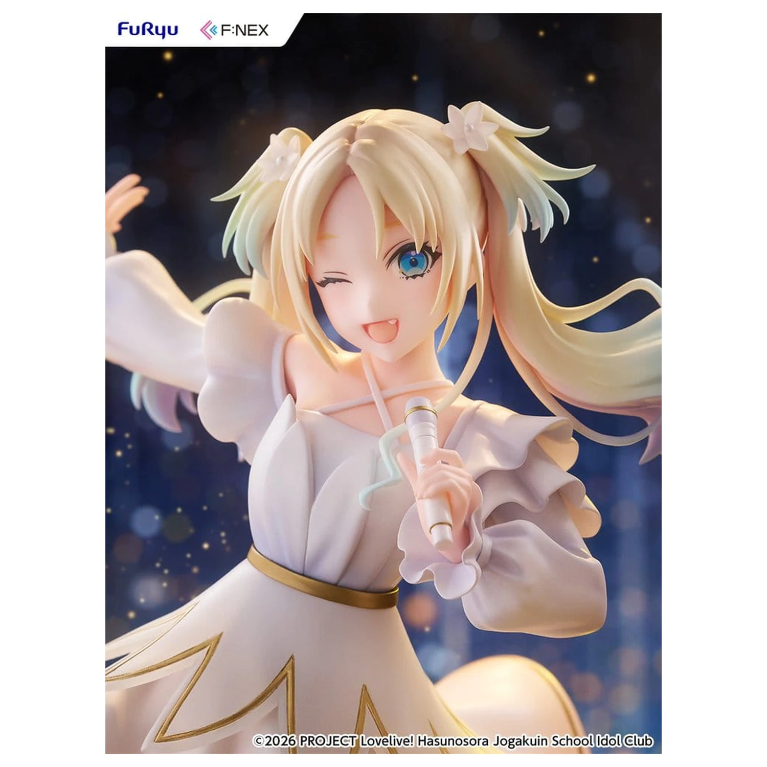 Love Live! Hasunosora Girls' High School Idol Club F:NEX PVC Figur 1/7 Rurino Osawa 22 cm Produktfoto