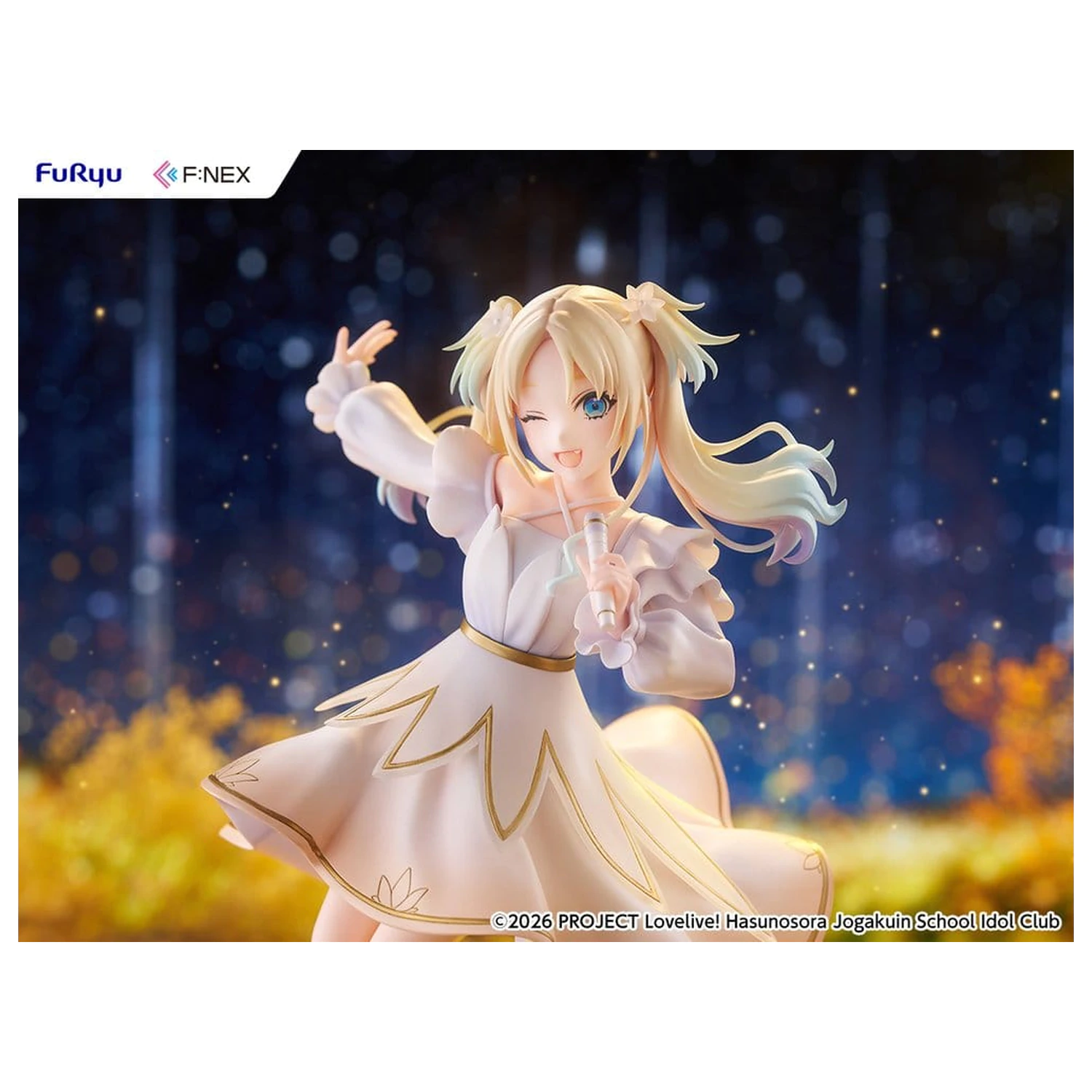 Love Live! Hasunosora Girls' High School Idol Club F:NEX PVC Figur 1/7 Rurino Osawa 22 cm Produktfoto