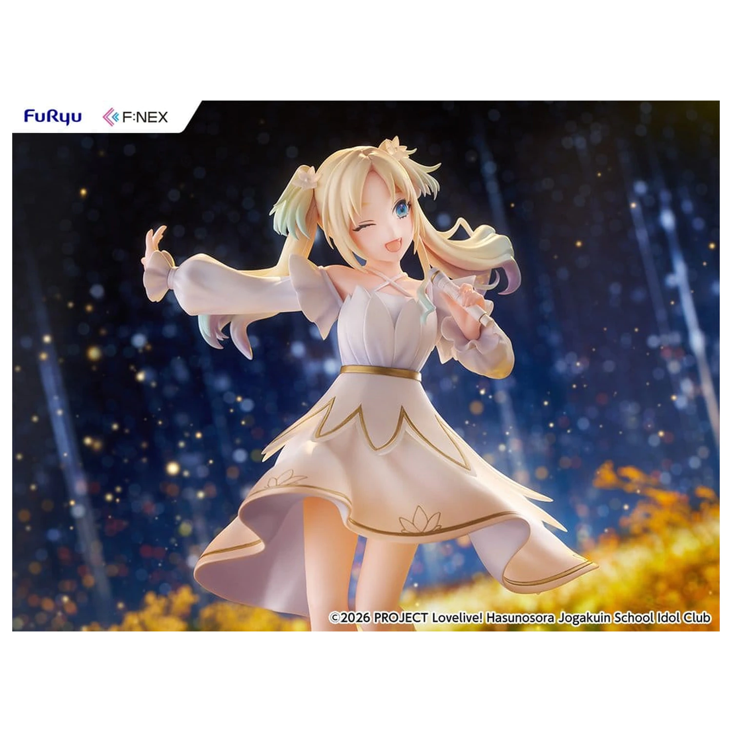 Love Live! Hasunosora Girls' High School Idol Club F:NEX PVC Figur 1/7 Rurino Osawa 22 cm Produktfoto