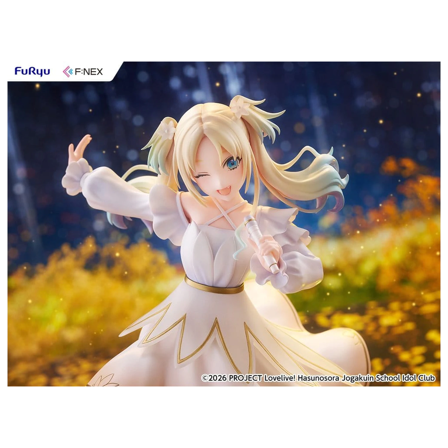Love Live! Hasunosora Girls' High School Idol Club F:NEX PVC Figur 1/7 Rurino Osawa 22 cm Produktfoto