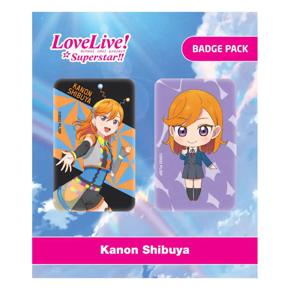 Love Live! Ansteck-Buttons Doppelpack Kanon Shibuya termékfotó