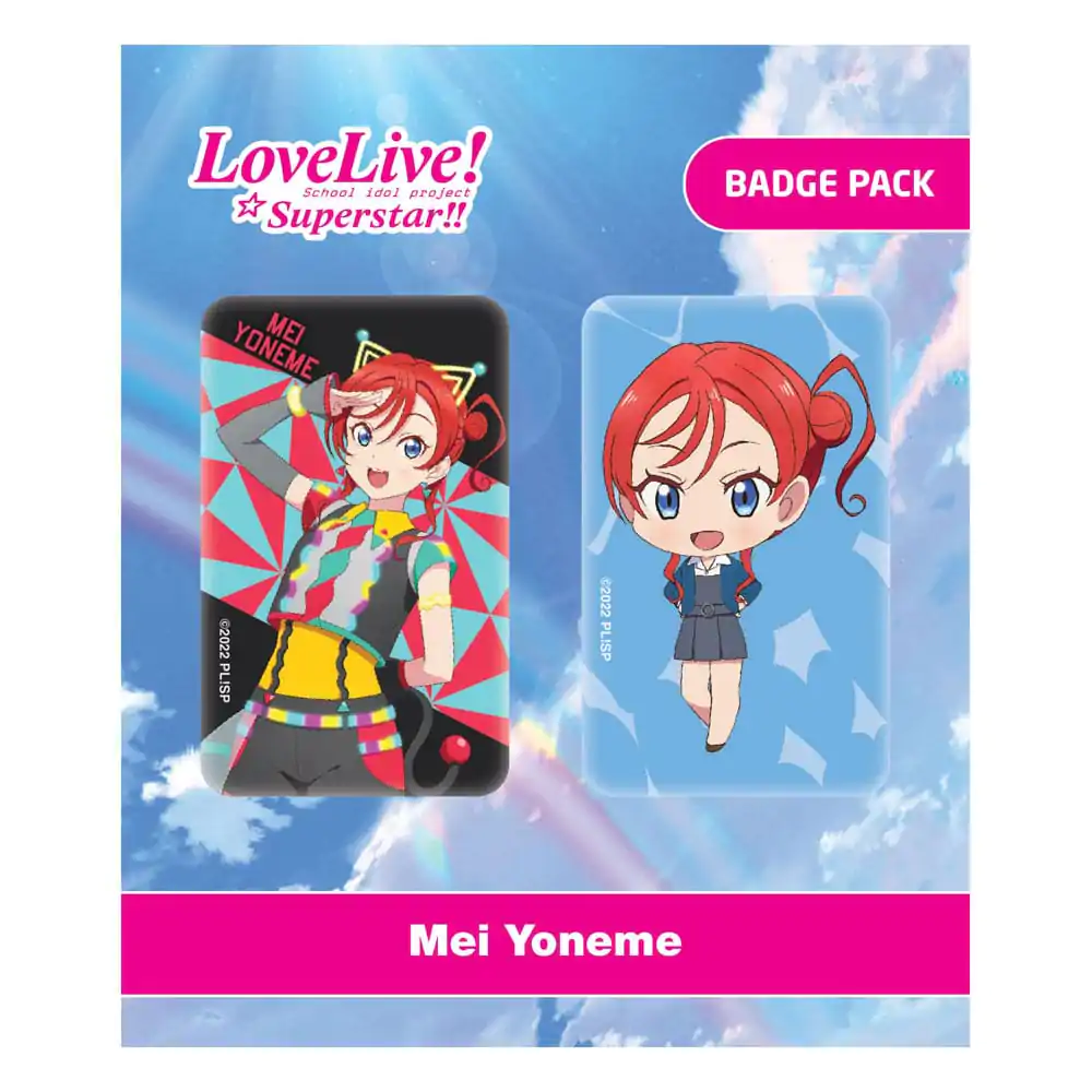 Love Live! Ansteck-Buttons Doppelpack Mei Yoneme termékfotó