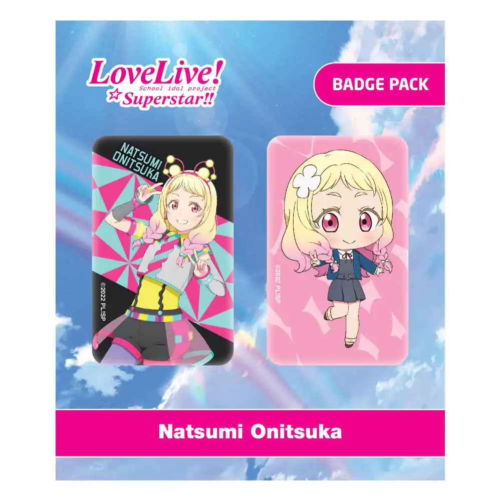 Love Live! Ansteck-Buttons Doppelpack Natsumi Onitsuka termékfotó