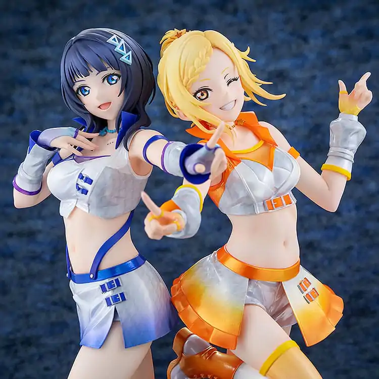 Love Live! Nijigasaki High School Idol Club PVC Statuen 1/7 Karin Asaka &amp; Ai Miyashita Super Nova Ver. 24 cm Produktfoto