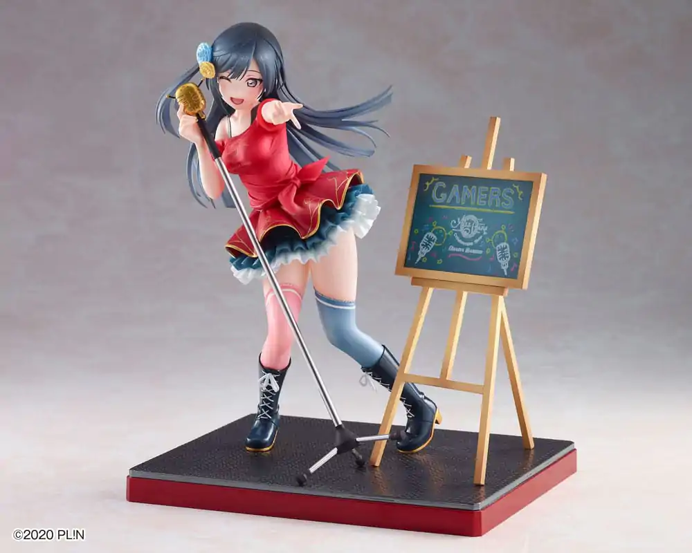 Love Live! Nijigasaki High School Idol Club PVC Statue 1/7 Odaiba Gamers Signboard Girl Setsuna Yuki 21 cm Produktfoto