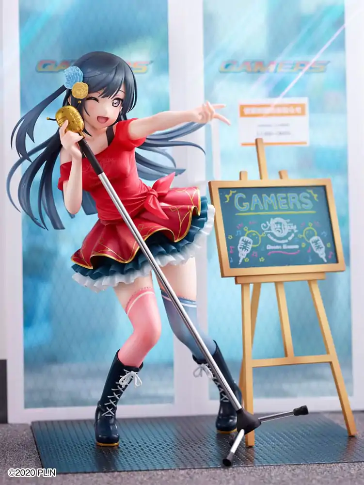 Love Live! Nijigasaki High School Idol Club PVC Statue 1/7 Odaiba Gamers Signboard Girl Setsuna Yuki 21 cm Produktfoto