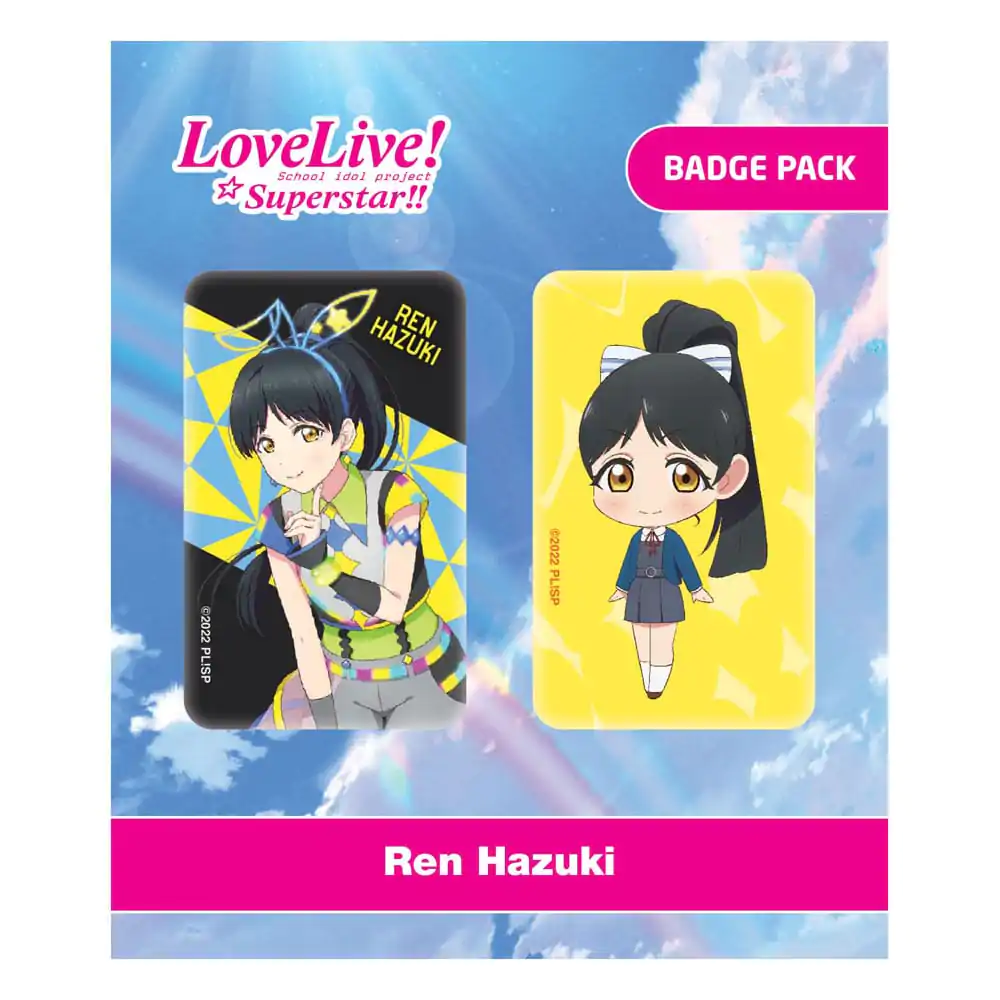 Love Live! Ansteck-Buttons Doppelpack Ren Hazuki termékfotó