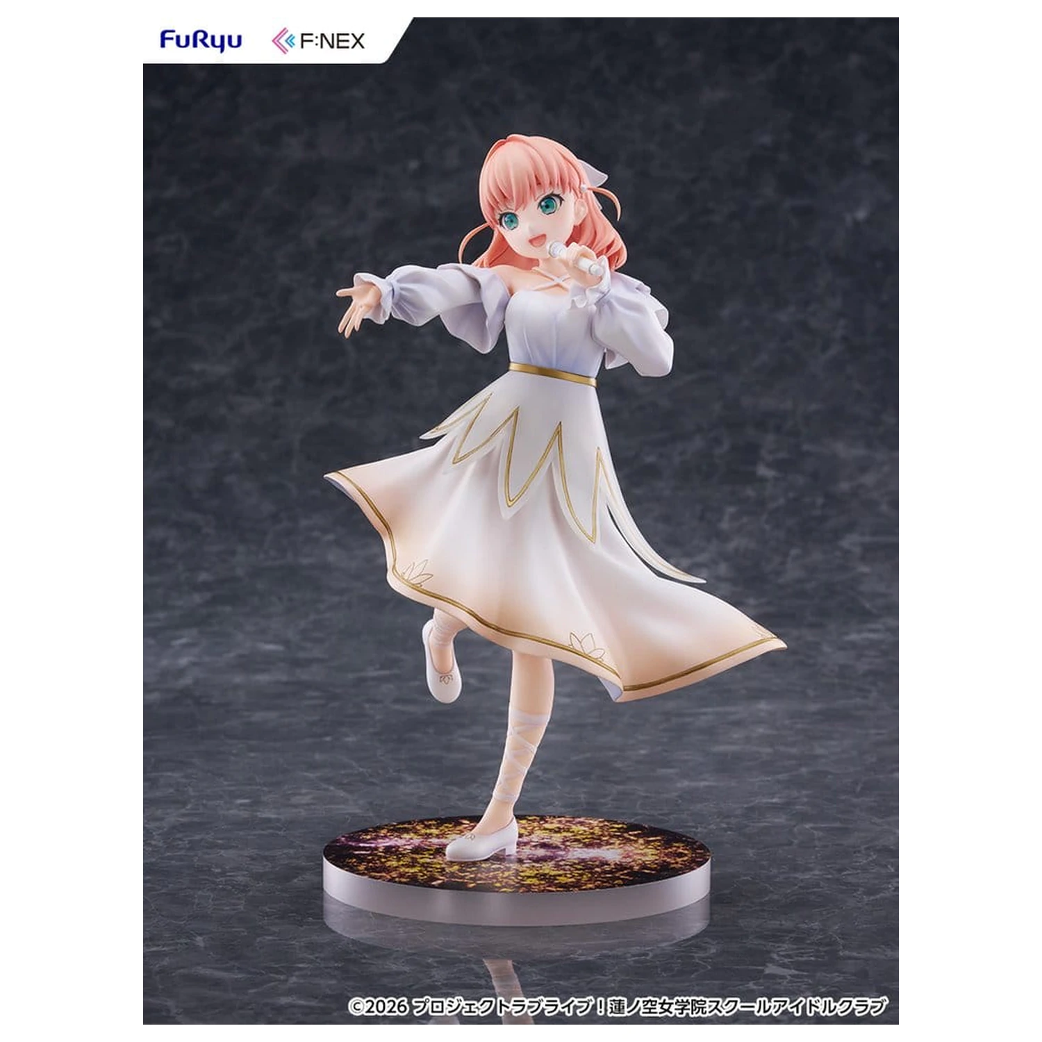 Lovelive! F:NEX PVC Figur 1/7 Kaho Hinoshita 22 cm Produktfoto