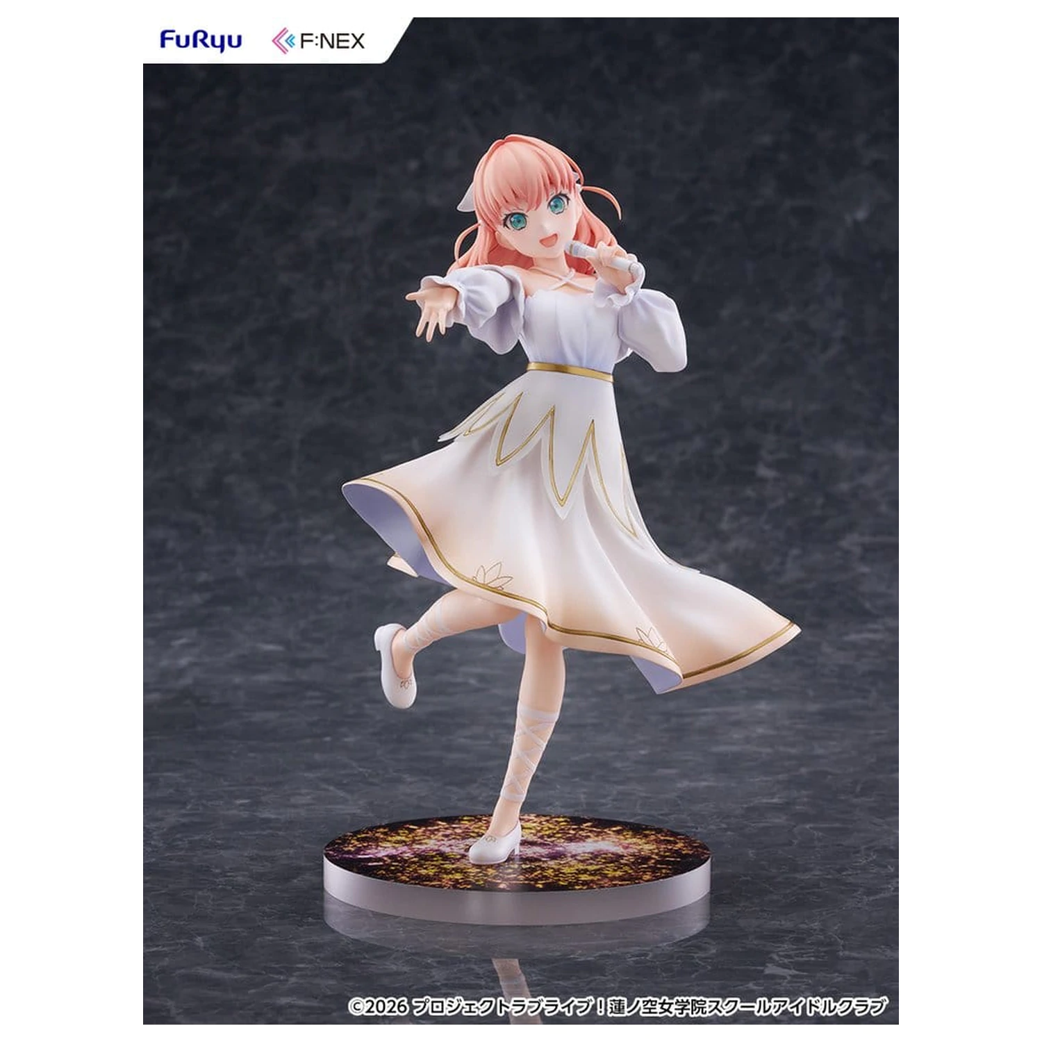 Lovelive! F:NEX PVC Figur 1/7 Kaho Hinoshita 22 cm Produktfoto