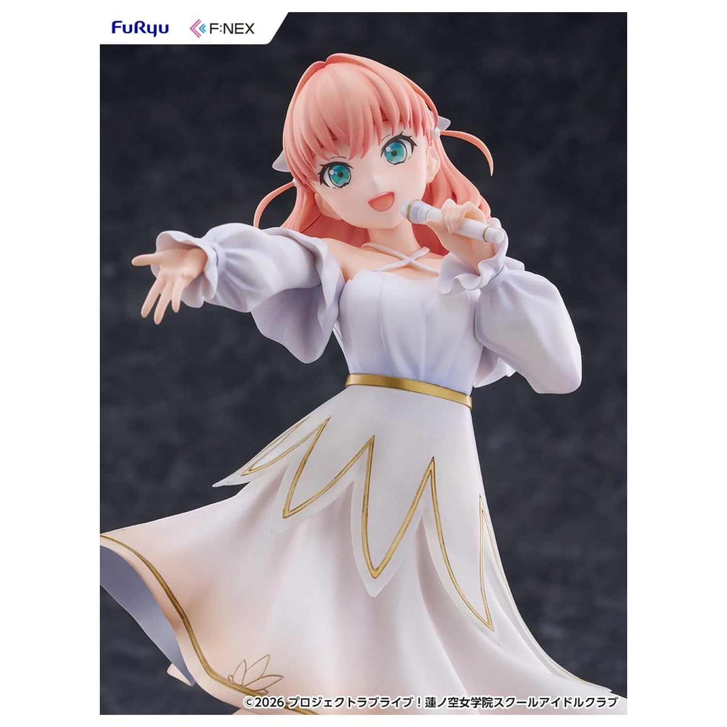 Lovelive! F:NEX PVC Figur 1/7 Kaho Hinoshita 22 cm Produktfoto