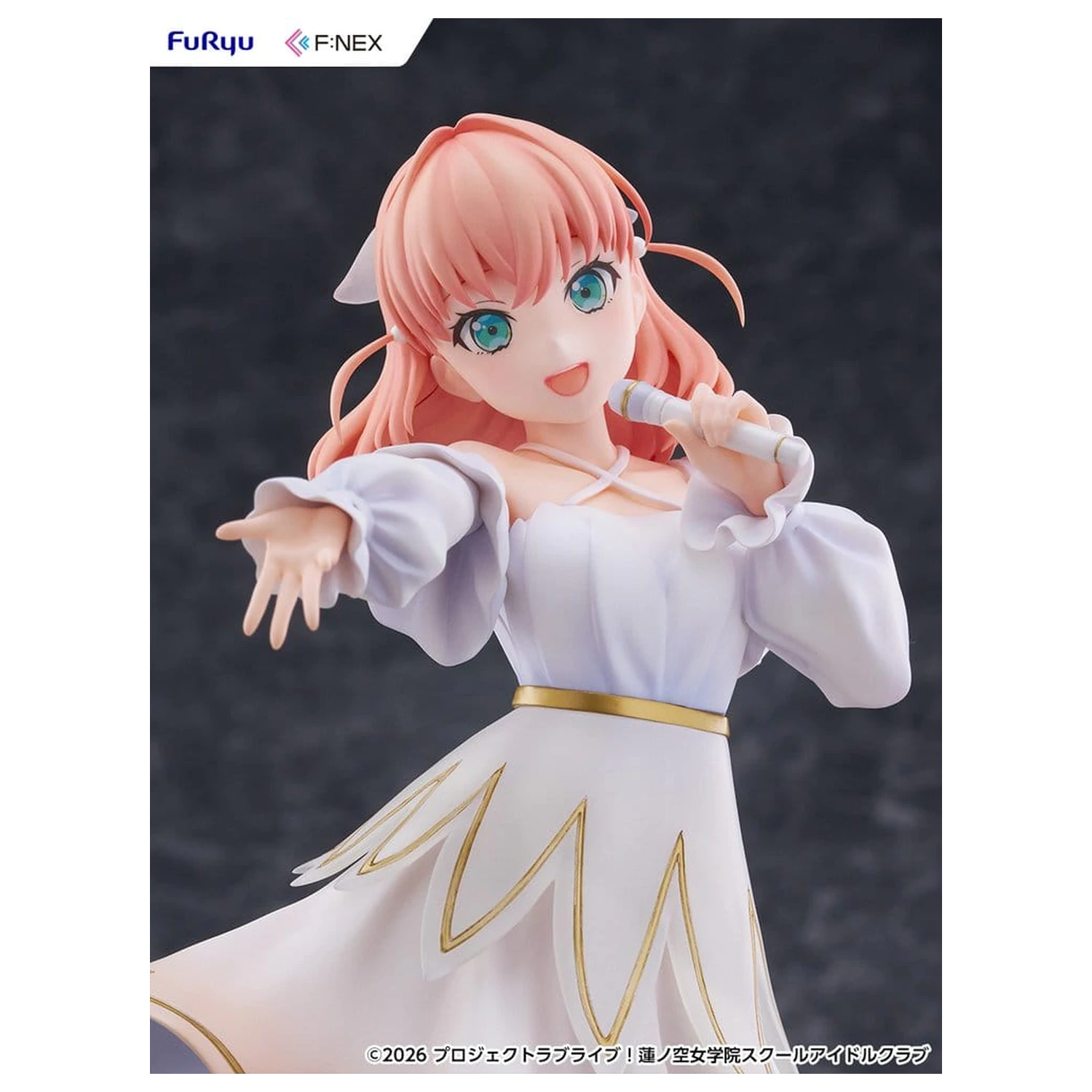 Lovelive! F:NEX PVC Figur 1/7 Kaho Hinoshita 22 cm Produktfoto