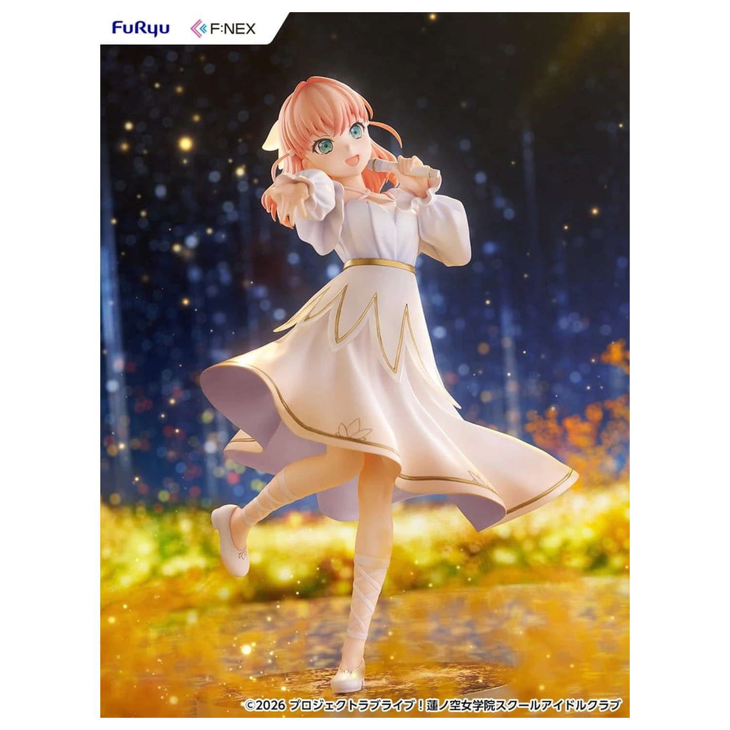 Lovelive! F:NEX PVC Figur 1/7 Kaho Hinoshita 22 cm Produktfoto