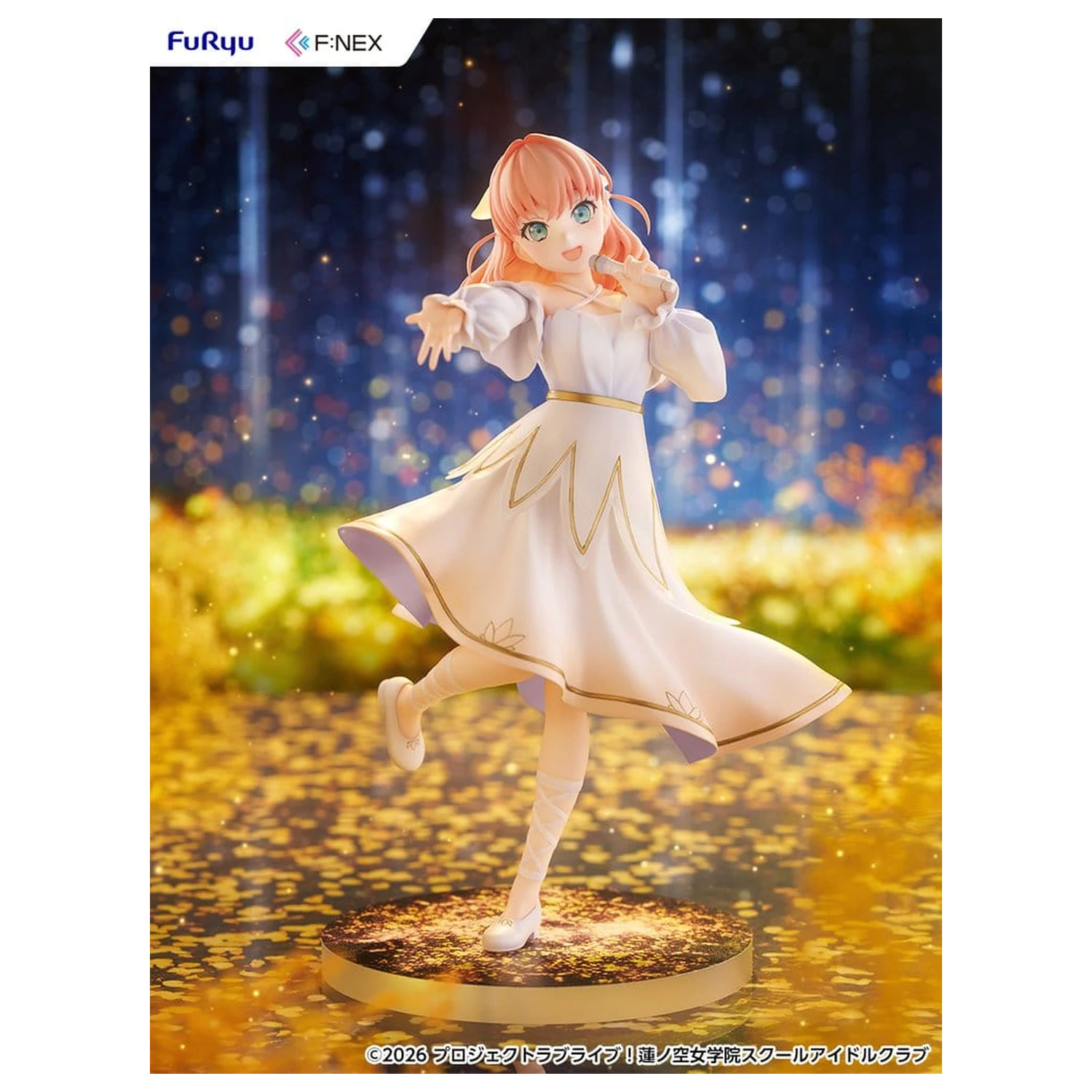Lovelive! F:NEX PVC Figur 1/7 Kaho Hinoshita 22 cm Produktfoto