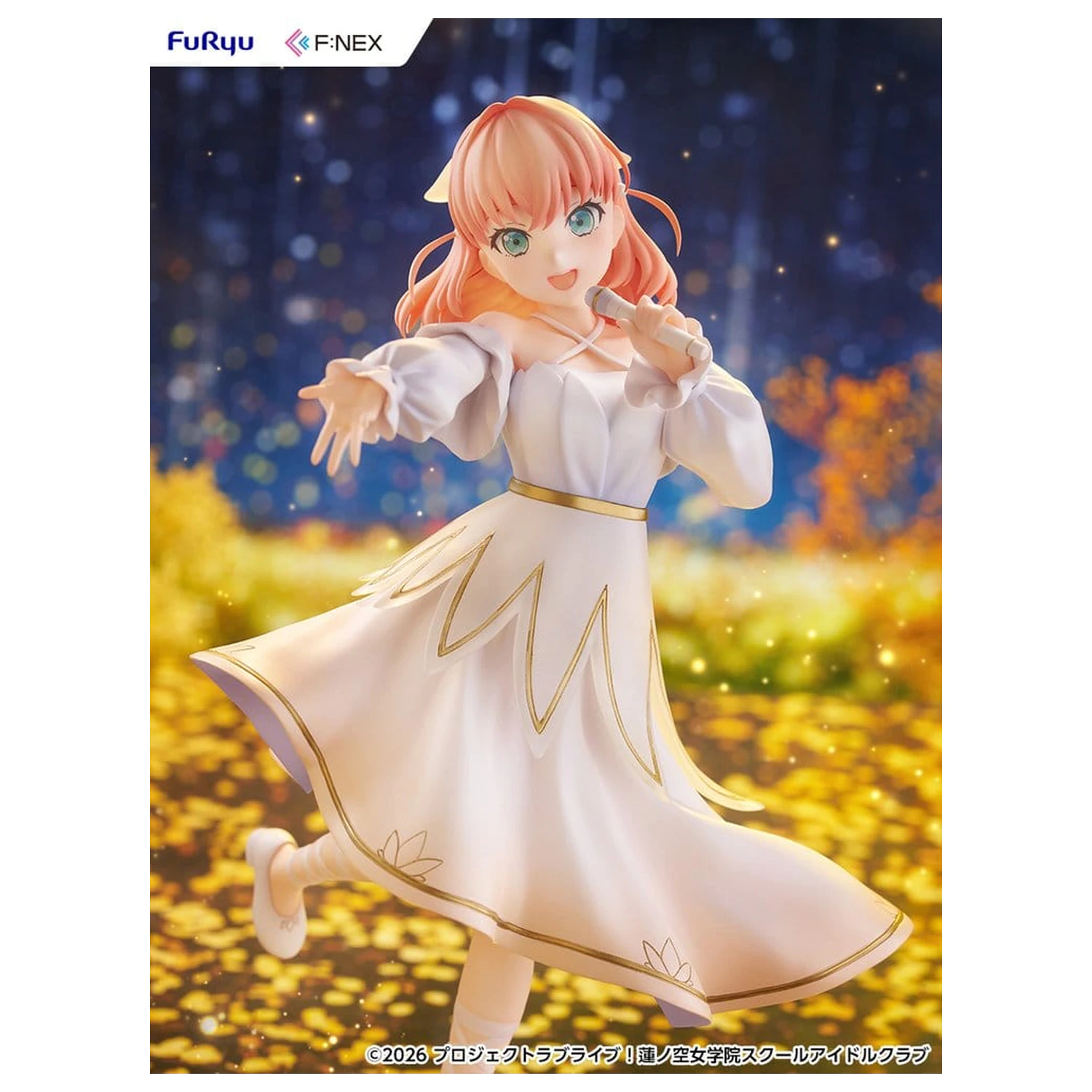 Lovelive! F:NEX PVC Figur 1/7 Kaho Hinoshita 22 cm Produktfoto