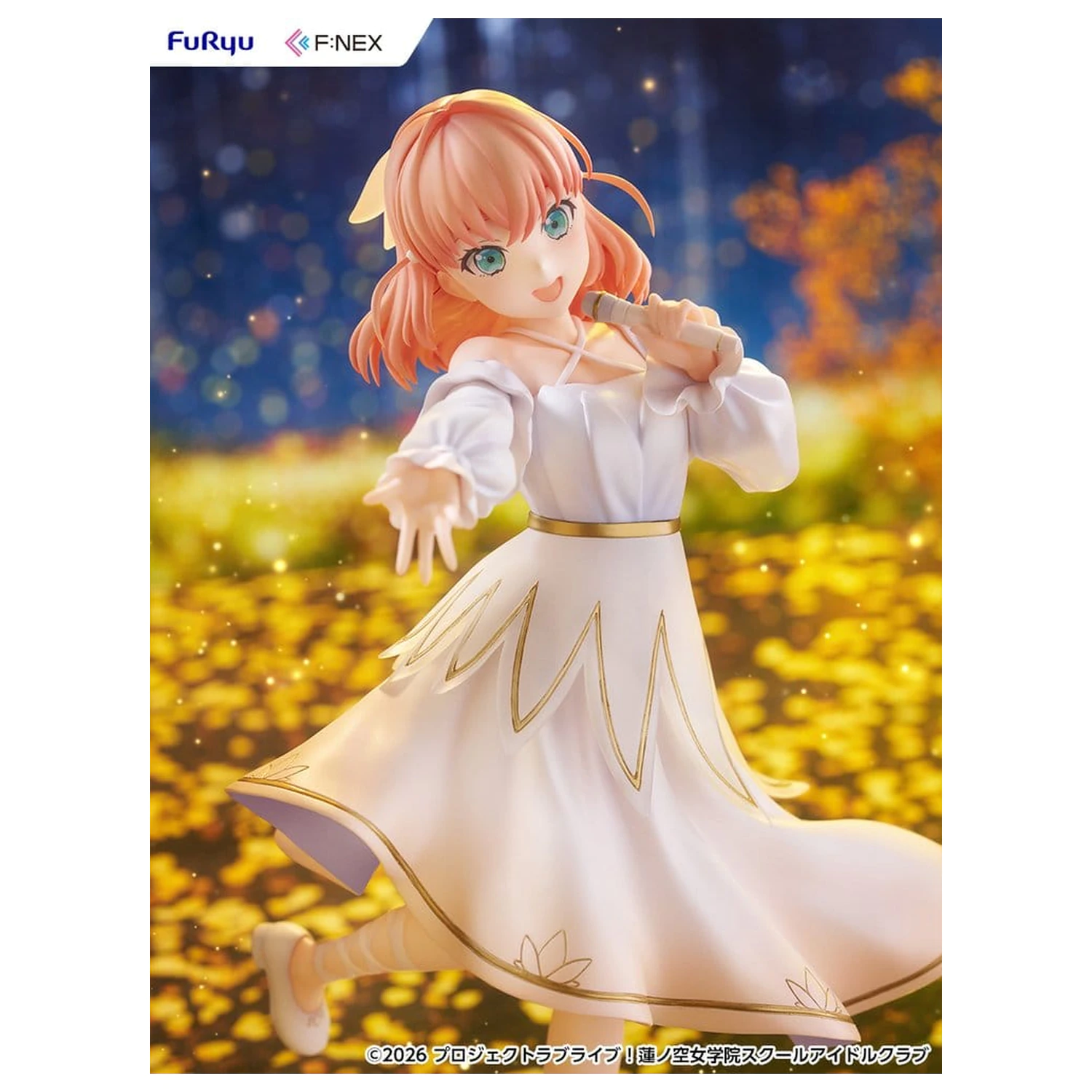 Lovelive! F:NEX PVC Figur 1/7 Kaho Hinoshita 22 cm Produktfoto