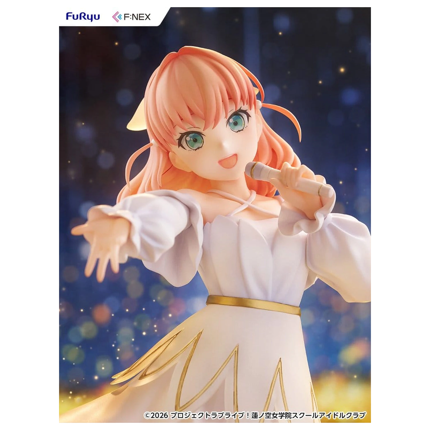 Lovelive! F:NEX PVC Figur 1/7 Kaho Hinoshita 22 cm Produktfoto